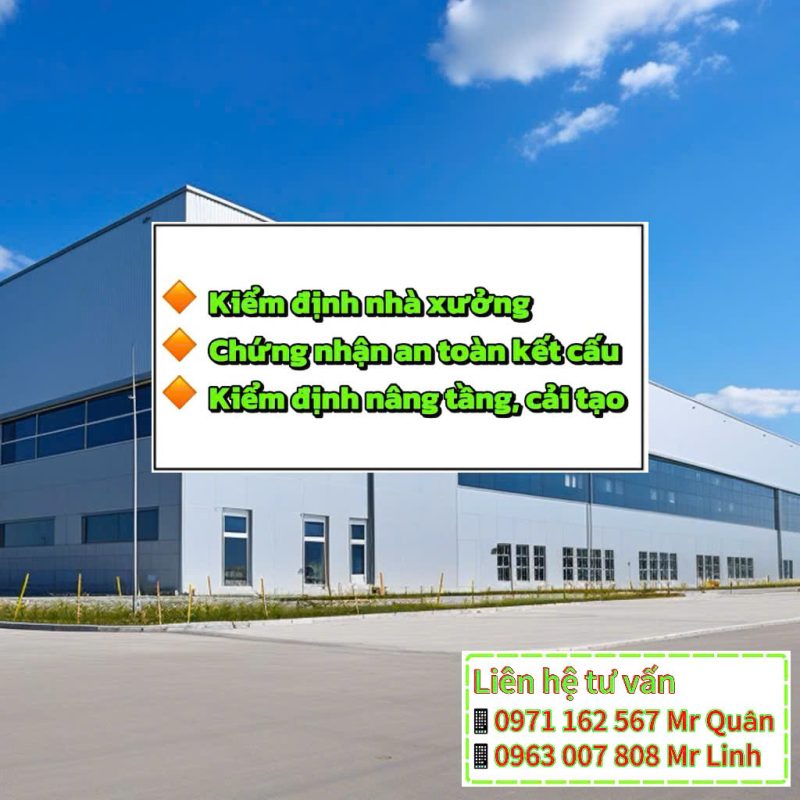 Chứng nhận an toàn chịu lực nhà xưởng - ảnh minh họa 2