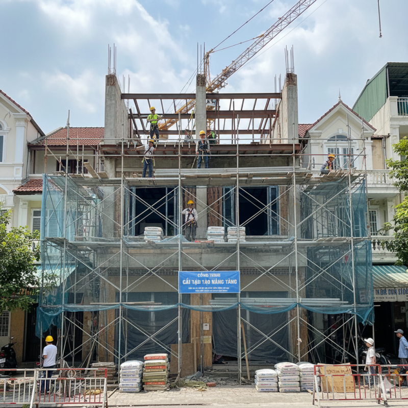 Thực trạng nhà phố cũ tại Quận 3 và nhu cầu cải tạo