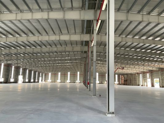 Hiện trạng kết cấu khung thép nhà xưởng công nghiệp