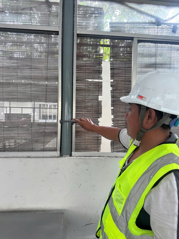 Kiểm tra hiện trạng cấu kiện thép trong nhà xưởng