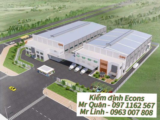 Kiểm định nhà xưởng uy tín – đánh giá an toàn kết cấu công trình công nghiệp