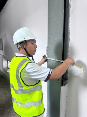 Đo kiểm cường độ kết cấu nhà xưởng phục vụ chứng nhận an toàn chịu lực