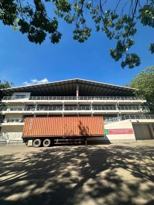 Toàn cảnh nhà xưởng được khảo sát phục vụ kiểm định an toàn chịu lực kết cấu