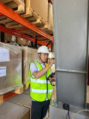 đo độ cứng vật liệu thép kết cấu trong kiểm định nhà xưởng